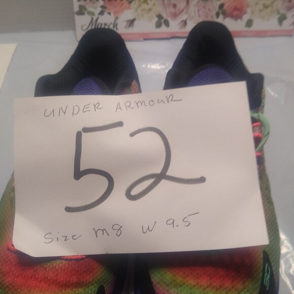 Under Armour Curry 1 Low sneakers in a FloTro Size M8 W 9.5 - Picture 10 of 10